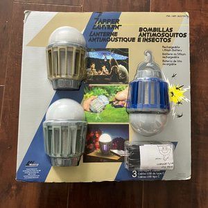 Wisely Bug Zapper Outdoor/Indoor Lantern, 3-pack